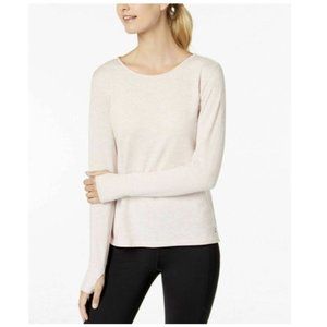 Ideology Cutout-Back Top Pink S NWT! $39.50